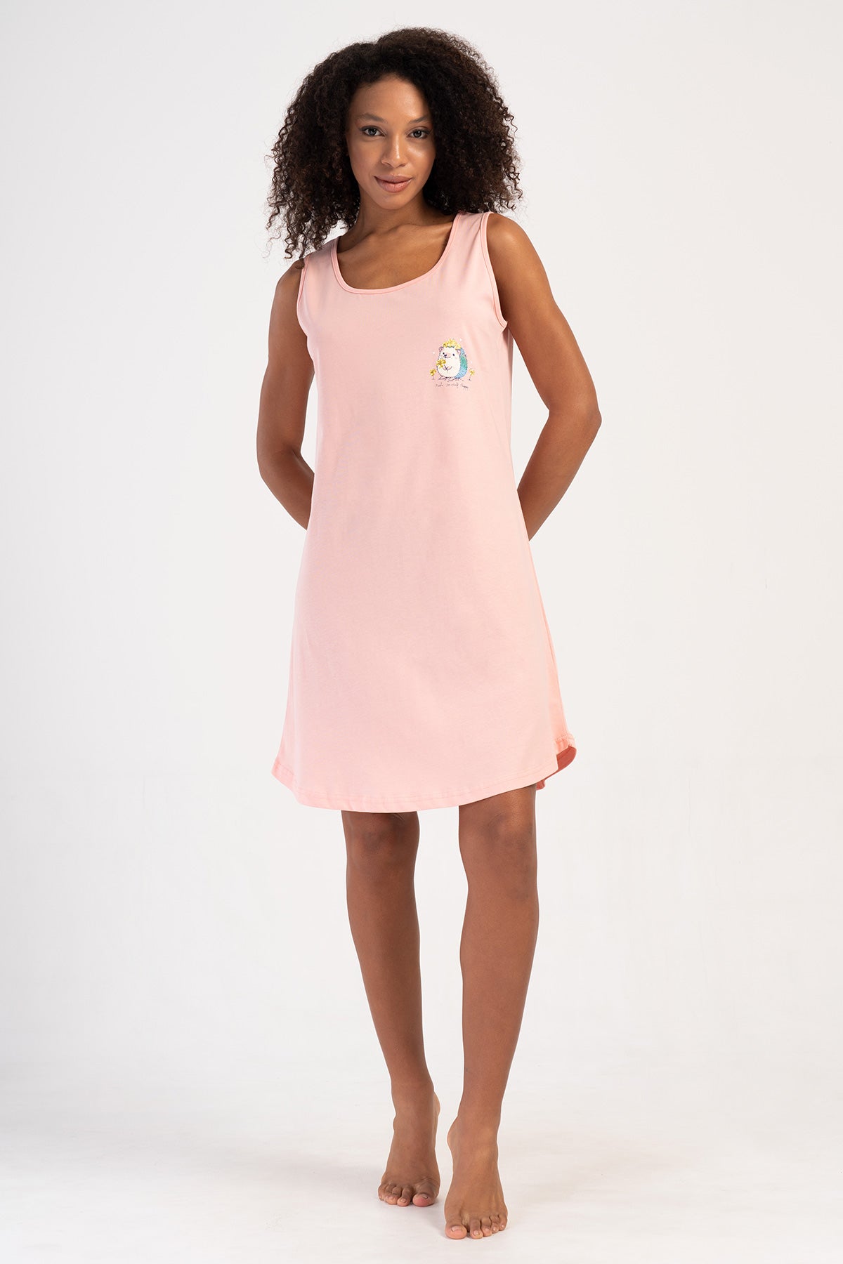 KADIN P.SUPREM GENIS ASKILI ETEGI OVAL TUNIK 407059