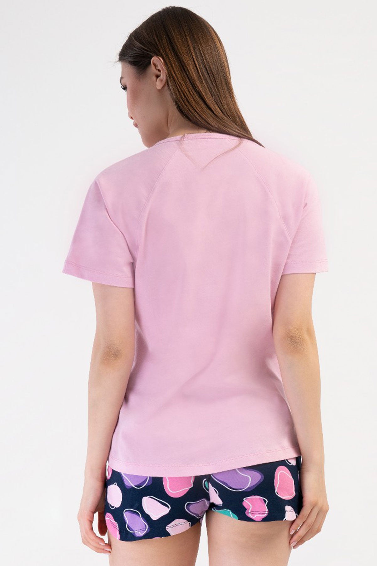 KADIN LYC SUPREM O YAKA REGLAN KISA KOL ETEGI OVAL SORT TAKIM 408251
