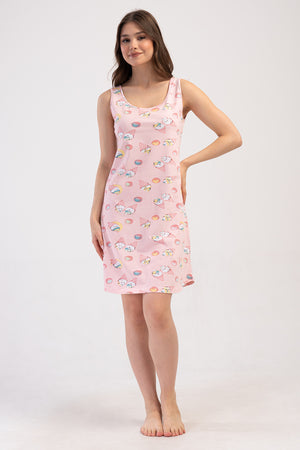 KADIN LYC SUPREM O YAKA GENIS ASKILI ETEGI OVAL TUNIK 408345