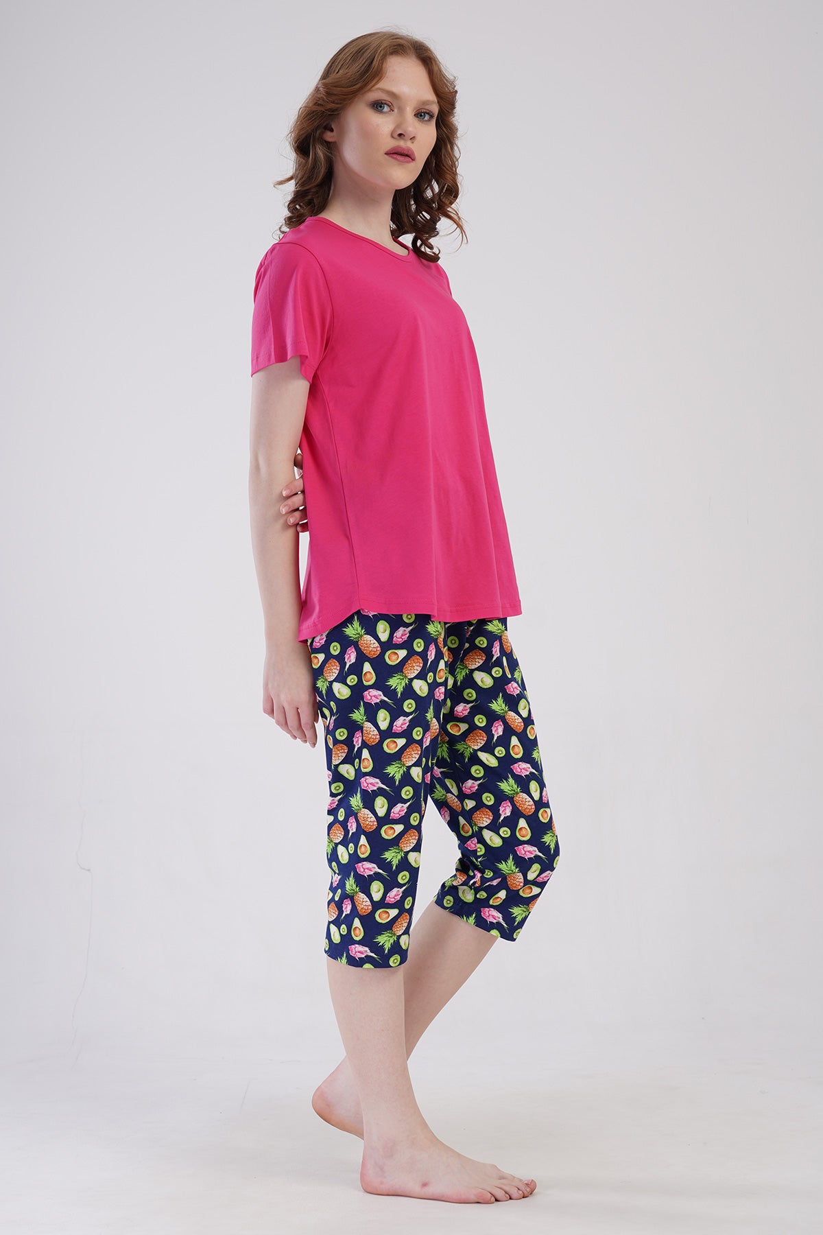 KADIN P.SUPREM XXL O YAKA KISA KOL ETEGI OVAL KAPRI TAKIM 410070