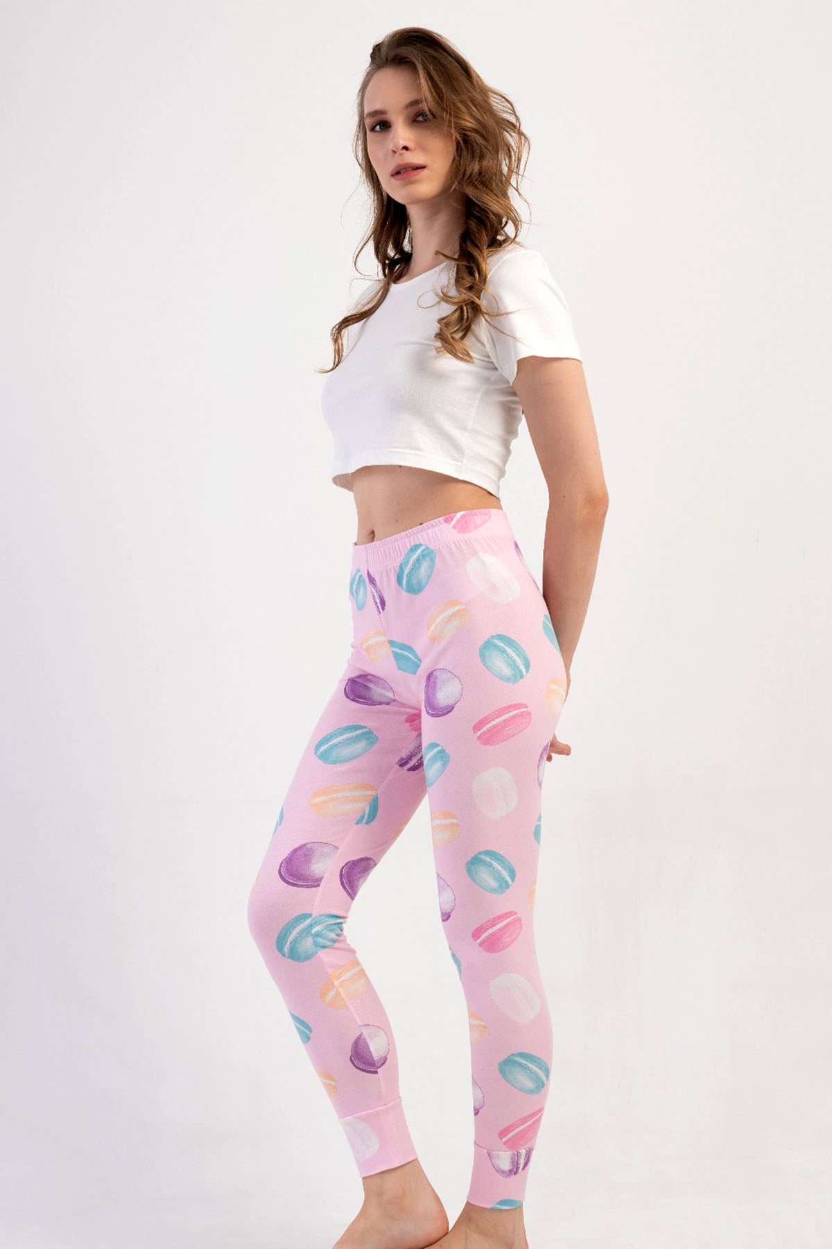 KADIN LYC SUPREM TEK ALT MANSETLI TAYT PIJAMA 411005
