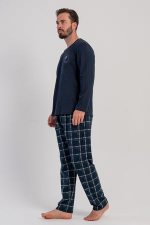 CEPLI ERKEK P.SUPREM XXL O YAKA UZUN KOL PIJAMA TAKIM 503095