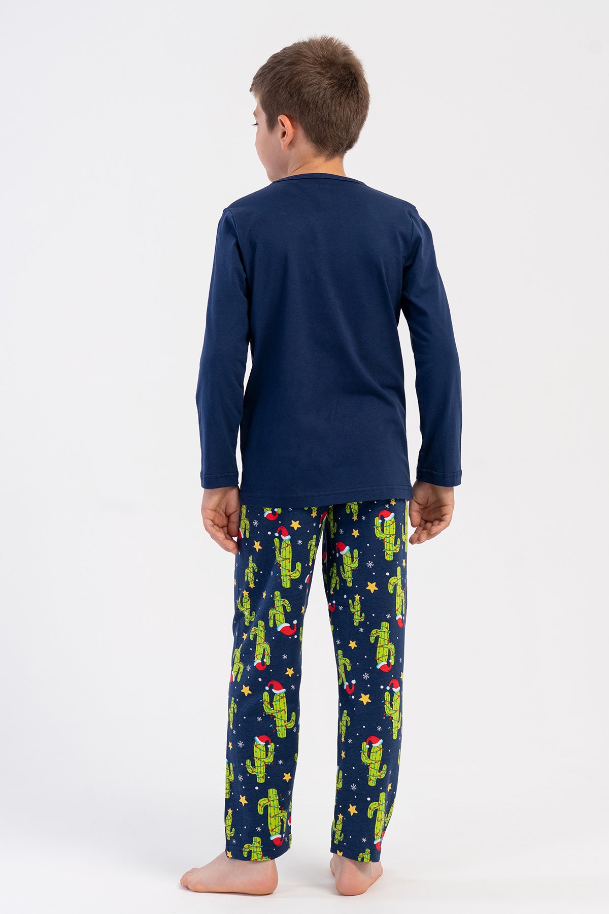 ERKEK COCUK P.SUPREM O YAKA UZUN KOL PIJAMA TAKIM(5-6/13-14) 503276