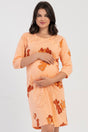 KADIN P.SUPREM CIFT PATLI 3/4KOL HAMILE TUNIK 504017