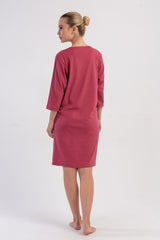 KADIN P.SUPREM CIFT PATLI 3/4KOL HAMILE TUNIK