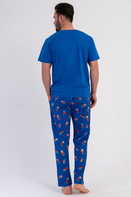 CEPLI ERKEK P.SUPREM O YAKA KISA KOL PIJAMA TAKIM