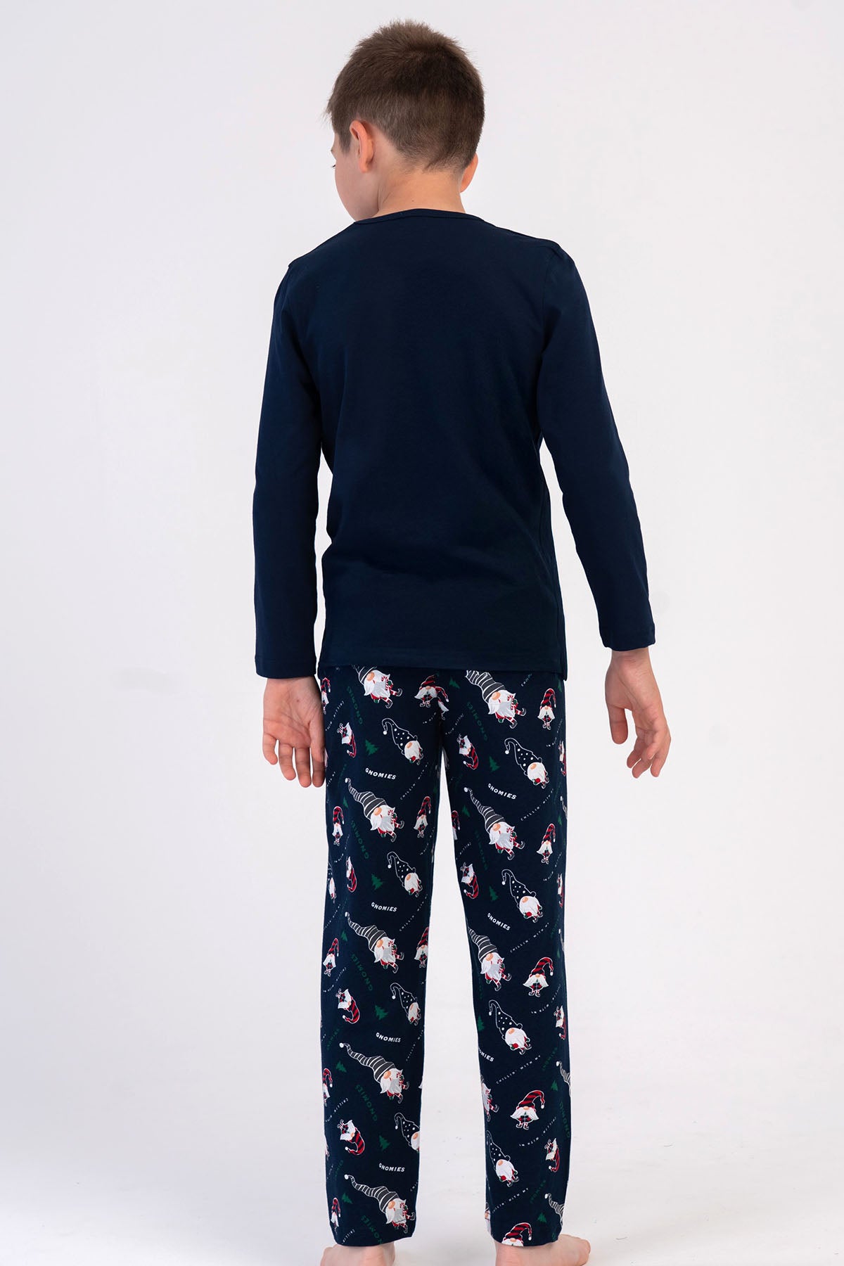 ERKEK COCUK P.SUPREM O YAKA UZUN KOL PIJAMA TAKIM(9-10/15-16)