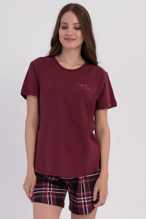 KADIN P.SUPREM O YAKA KISA KOL ETEGI OVAL SORT TAKIM