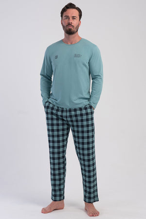 CEPLI ERKEK P.SUPREM XXL O YAKA UZUN KOL PIJAMA TAKIM