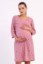 KADIN P.SUPREM CIFT PATLI 3/4KOL HAMILE TUNIK