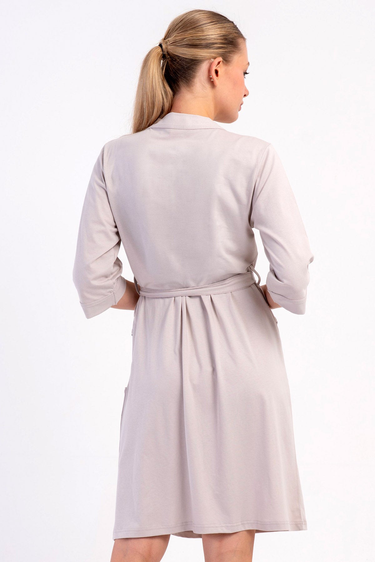 KADIN P.SUPREM 3/4KOL CEPLI TEK SABAHLIK