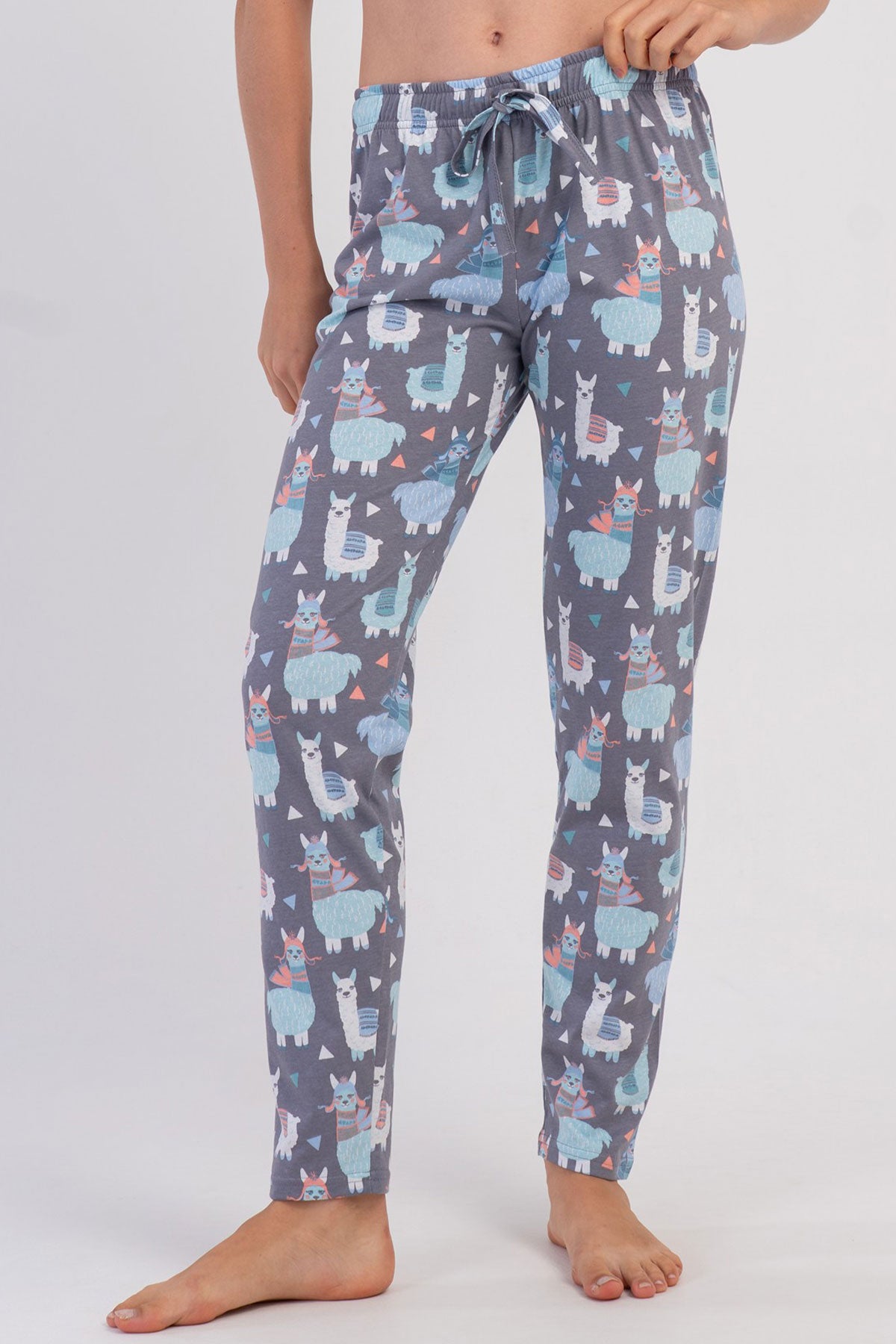 KADIN P.SUPREM TEK ALT PIJAMA
