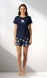 Woman Supreme MidnightBear Short Set - A-19-3925 - Image 1