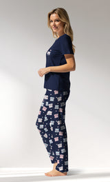 Woman Supreme MidnightBear Pyjama Set - A-19-3925 - Image 2