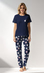 Woman Supreme MidnightBear Pyjama Set - A-19-3925 - Image 1