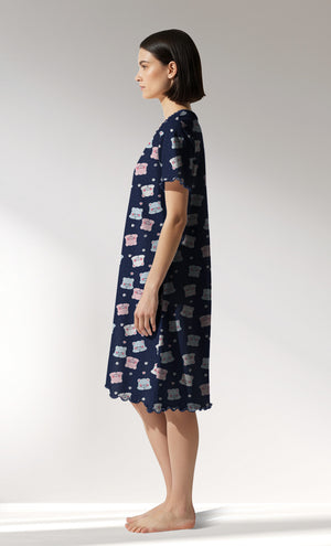 Woman Supreme MidnightBear Short Sleeve Tunic - ROTASYON - Image 2