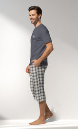 Man Supreme GoodLuck Capri Set - A-18-4006 - Image 2