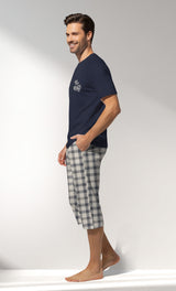 Man Supreme GoodLuck Capri Set - B-19-4025 - Image 2