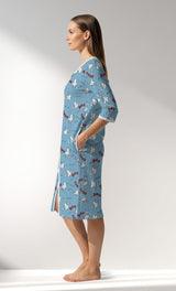 Woman Supreme Popcorn Home Dress - A-ROTASYON - Image 2
