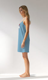 Woman Supreme Popcorn Thin Strap Tunic - B-14-4318 - Image 2