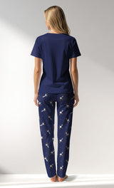 Woman Supreme GooseMarine Pyjama Set - A-19-3939 - Image 3
