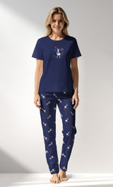 Woman Supreme GooseMarine Pyjama Set - A-19-3939 - Image 1