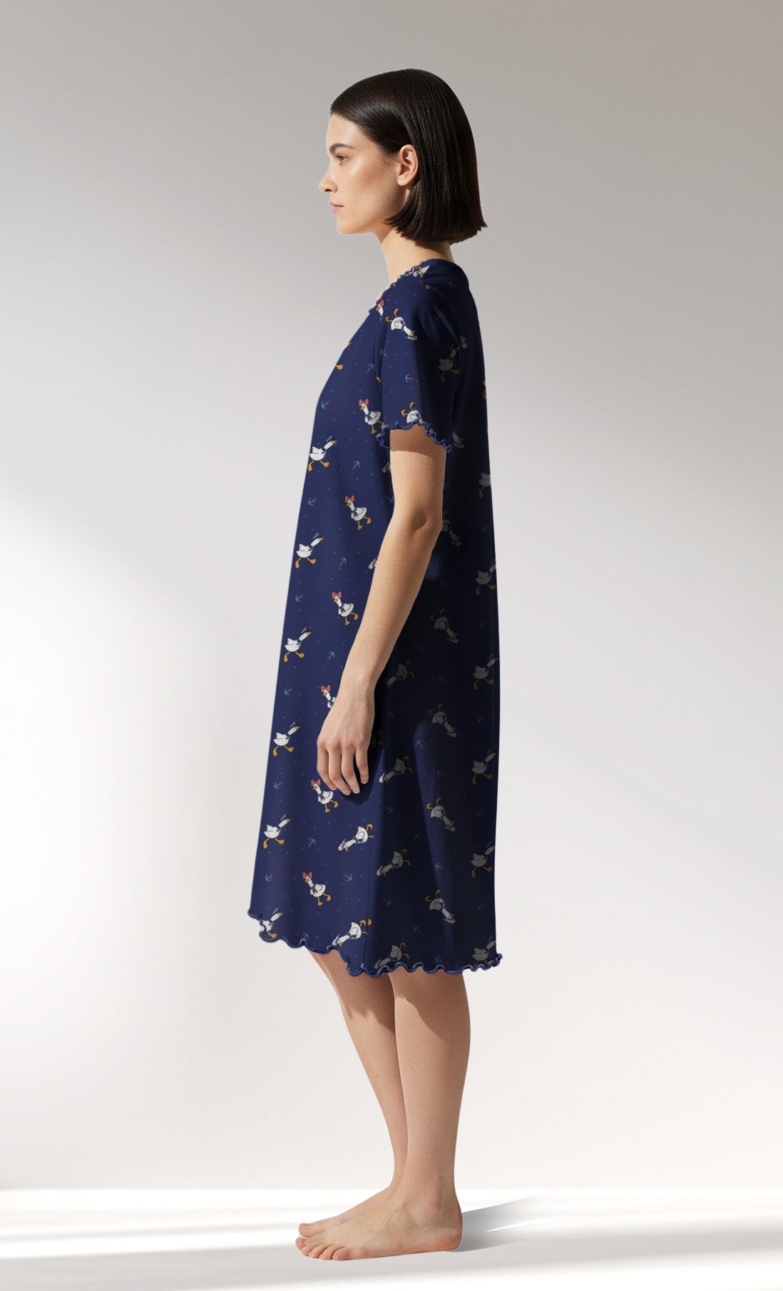 Woman Supreme GooseMarine Short Sleeve Tunic - ROTASYON - Image 2