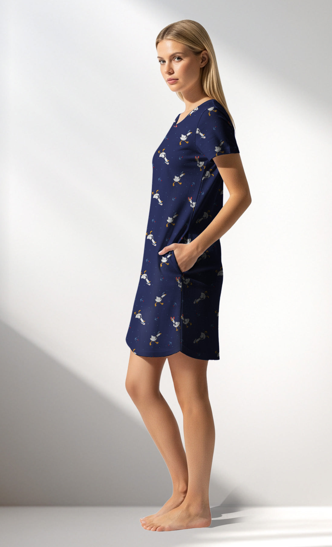 Woman Supreme GooseMarine Pocket Detail Tunic - ROTASYON - Image 2
