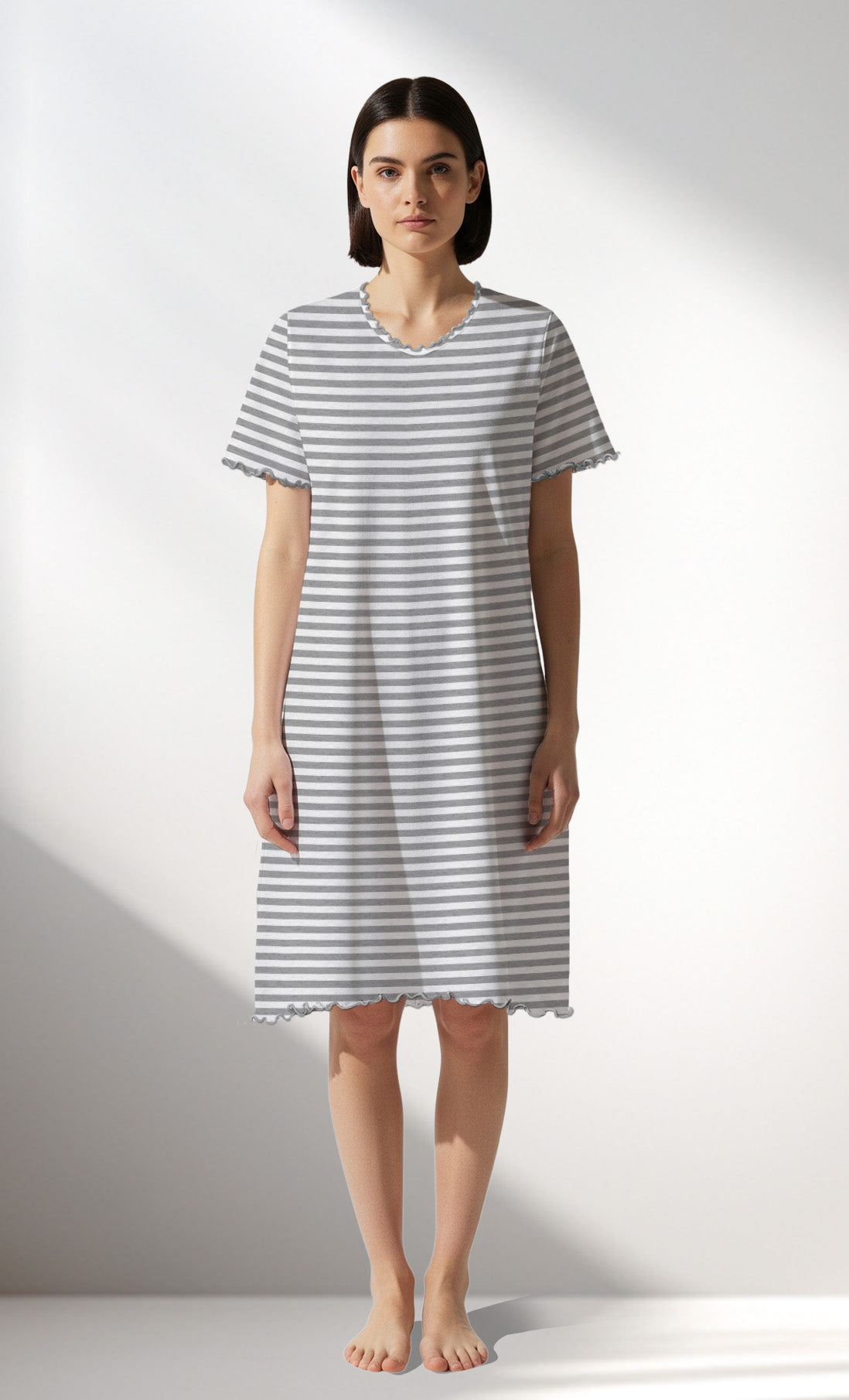 Woman Supreme Relaxing Short Sleeve Tunic - ROTASYON - Image 1