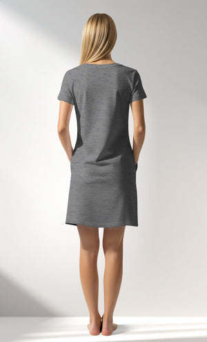 Woman Supreme TinyHearts Pocket Detail Tunic - A-ANTRASIT MEL - Image 3