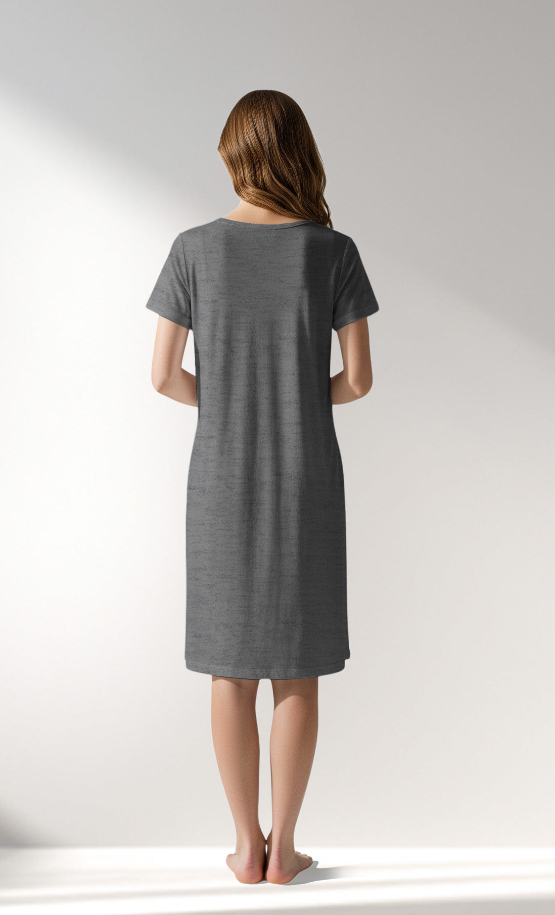 Woman Supreme TinyHearts Pregnant Tunic - A-ANTRASIT MEL - Image 3