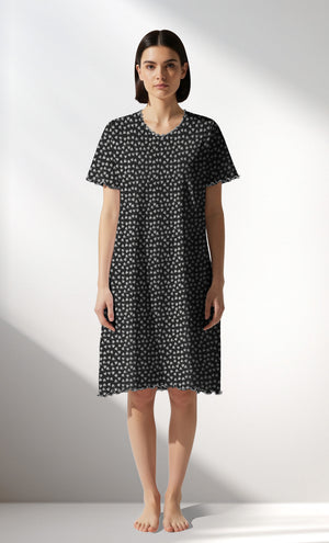 Woman Supreme TinyHearts V Neck Tunic - ROTASYON - Image 1