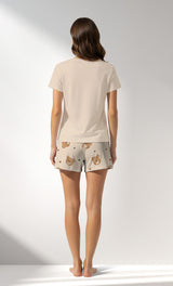 Woman Supreme TeddyDream Short Set - 12-1106 - Image 3