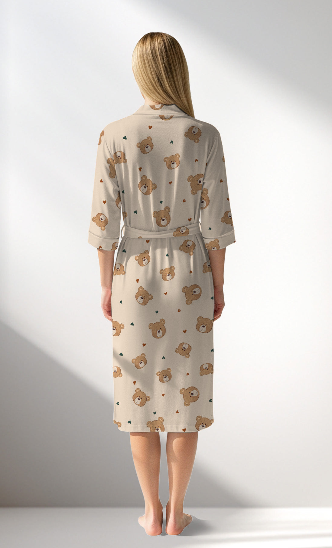 Woman Supreme TeddyDream Dressing Gown - ROTASYON - Image 3