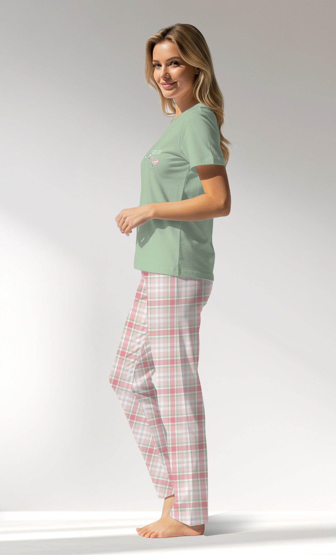 Woman Supreme Sweetberry Pyjama Set - B-13-6007 - Image 2