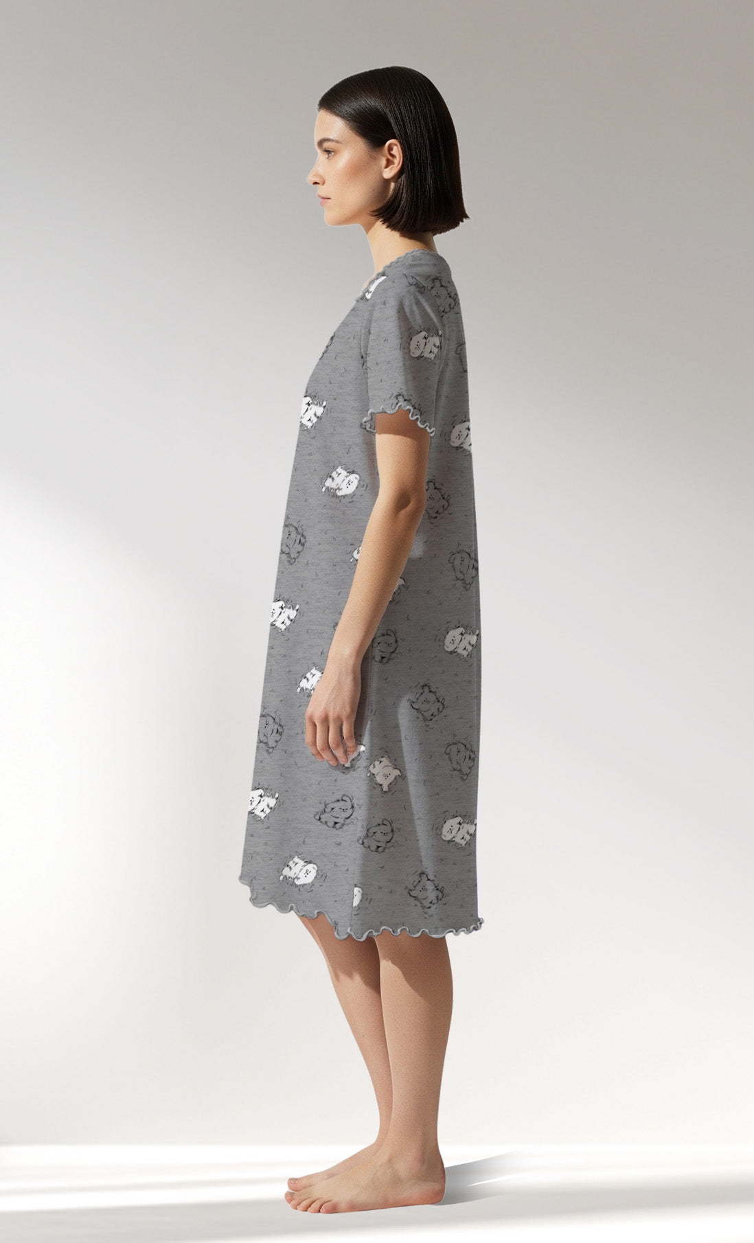 Woman Supreme RolliePup V Neck Tunic - ROTASYON - Image 2