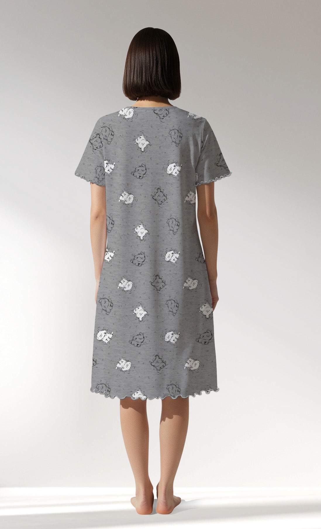 Woman Supreme RolliePup V Neck Tunic - ROTASYON - Image 3