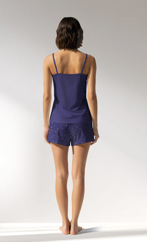 Woman Supreme PurpleStar Thin Strap Short Set - B-16-3925 - Image 3