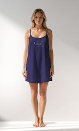 Woman Supreme PurpleStar Thin Strap Tunic - B-16-3925 - Image 1