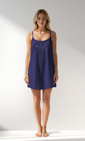 Woman Supreme PurpleStar Thin Strap Tunic - B-16-3925 - Image 1
