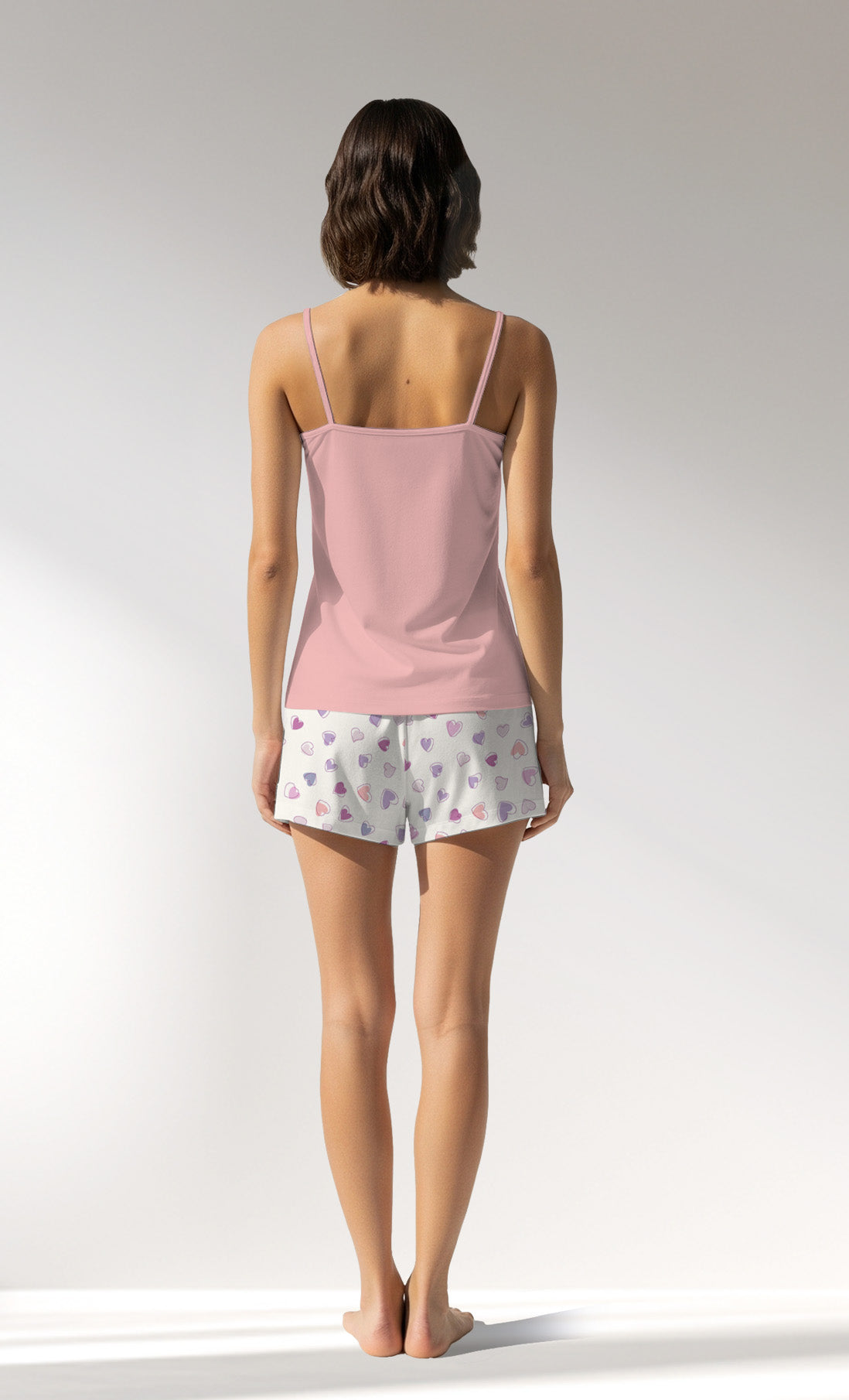 Woman Supreme PaletteOfLo Thin Strap Short Set - B-14-3612 - Image 3