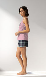 Woman Supreme JustEnjoy Thin Strap Short Set - B-13-1906 - Image 2