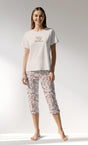 Woman Supreme ElegantLeav Capri Set - A-13-0002 - Image 1