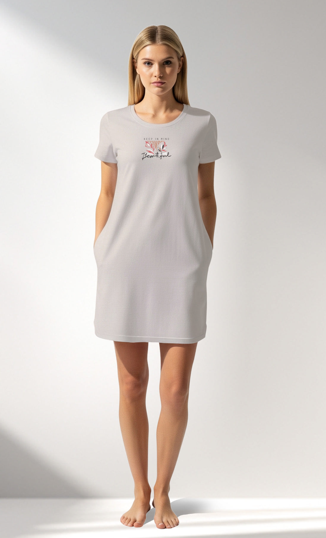 Woman Supreme ElegantLeav Pocket Detail Tunic - A-13-0002 - Image 1