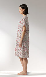 Woman Supreme ElegantLeav V Neck Tunic - ROTASYON - Image 2