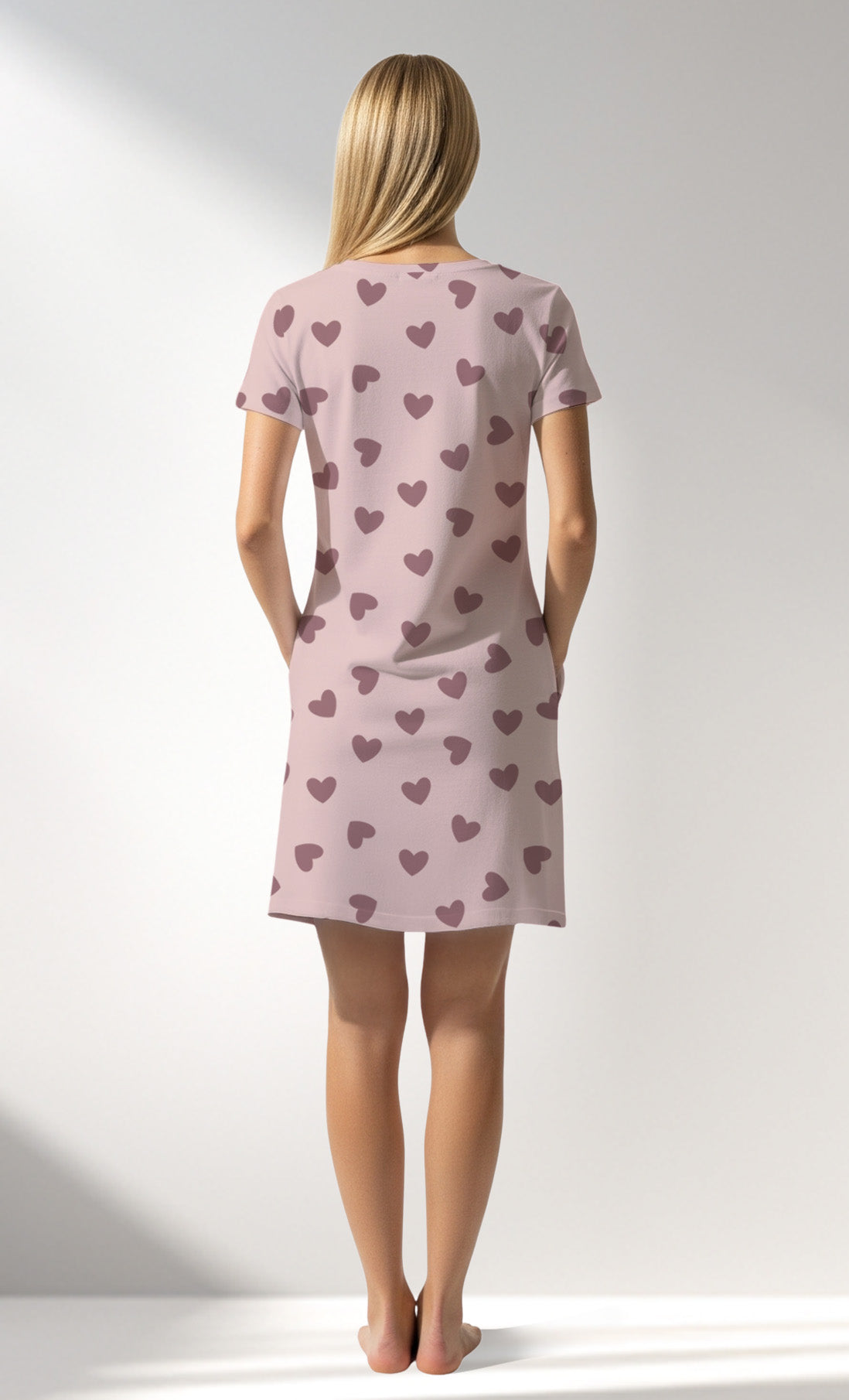 Woman Supreme BigHeart Pocket Detail Tunic - ROTASYON (ACIK ZEMIN) - Image 3