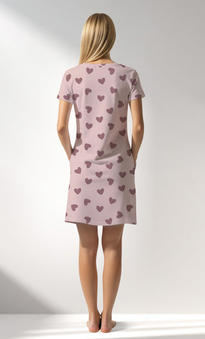 Woman Supreme BigHeart Pocket Detail Tunic - ROTASYON (ACIK ZEMIN) - Image 3