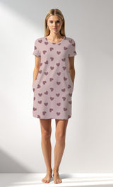Woman Supreme BigHeart Pocket Detail Tunic - ROTASYON (ACIK ZEMIN) - Image 1