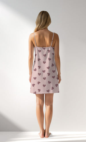Woman Supreme BigHeart Thin Strap Tunic - ROTASYON (ACIK ZEMIN) - Image 3