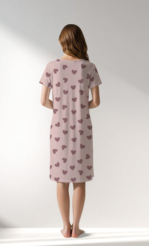 Woman Supreme BigHeart Pregnant Tunic - ROTASYON (ACIK ZEMIN) - Image 3